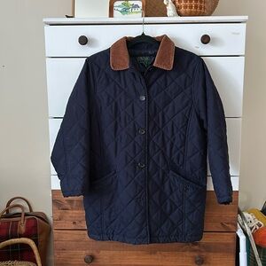 Vintage Ralph Lauren Quilted Barn Coat